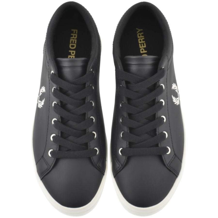 Fred Perry Baseline Leather Trainers NavyFred Perry Baseline Leather Trainers Navy Male 6 40